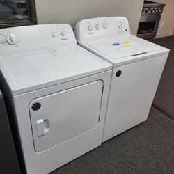 🚚Moving Sale! 2022 Whirlpool Washer Dryer Electric Set-Warranty Included 