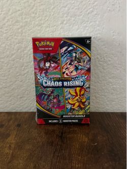 Pokemon Chaos Rising booster bundle
