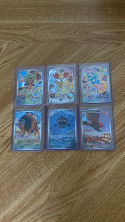Single Pokémon cards