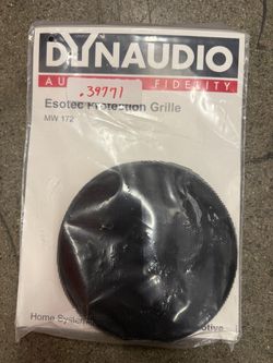 Dynaudio Esotec Protection Grille MW 172 - New Sealed NOS (Single Grille)