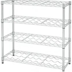 Chrome Wine Rack