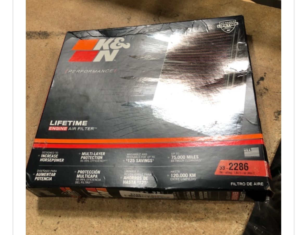 K&N Brand New Air filter Nissan/Infinity