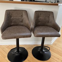 Adjustable Height Stools Of 2