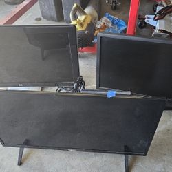 Computer Screens $25 Each  Dell hP LG