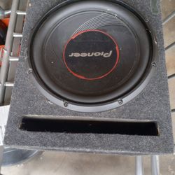 12 Inch Woofer With Ported Box