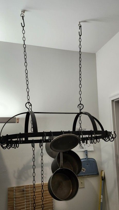 Keep The Cooking Pots Up Out Of The Way