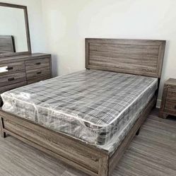 New 4pc Bedroom Set In Box Buy Now Pay Later $39 Down No Credit Needed 