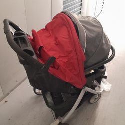 Baby Stroller Set 50.00. Has A Small Tear But In Good Condition 