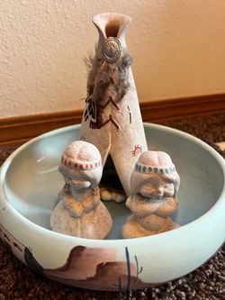 Aztec incense burner