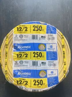 romex 12/2 250ft 110$