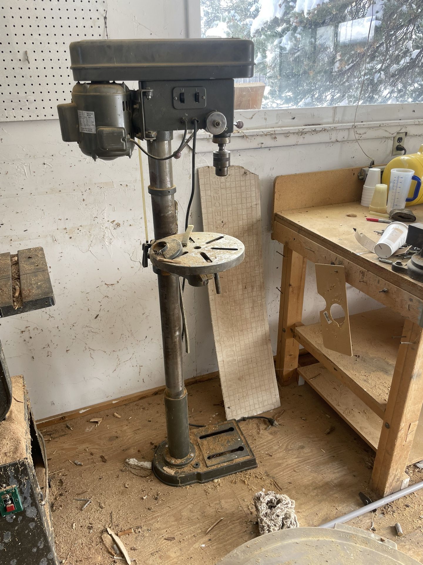 Drill Press And Saws