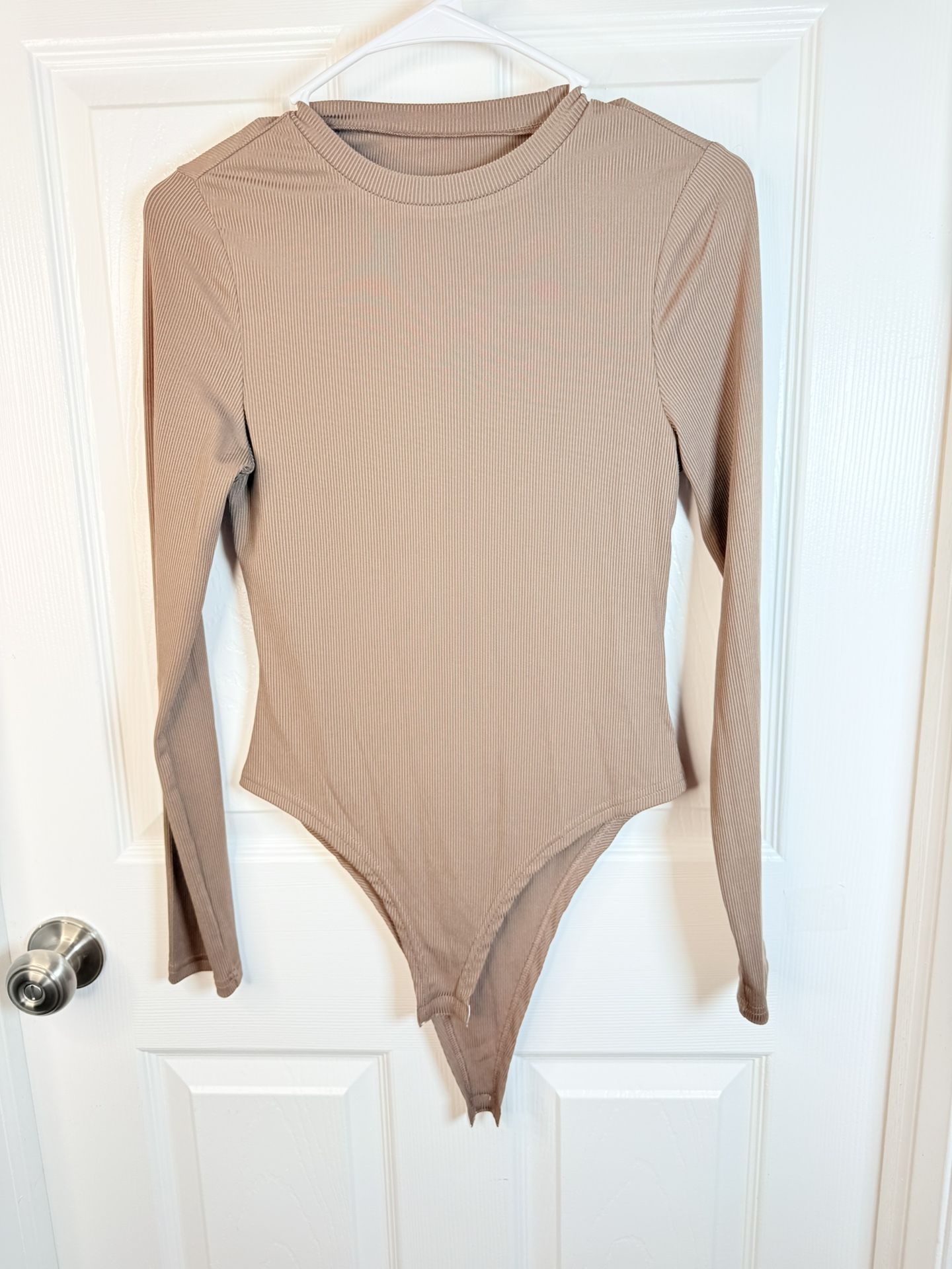 Bodysuit brown 95 % polyester 5 % Elastic