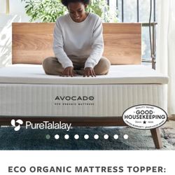 Cal King Eco Organic Mattress Topper
