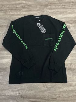 Green chrome hearts long sleeve