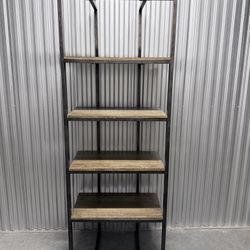 Four Hands Hughes Grainger Bookshelf CIMP-99 Industrial Wood Metal Shelf