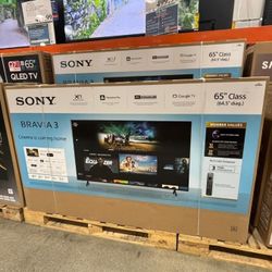 65” Sony smart 4k led uhd tv 