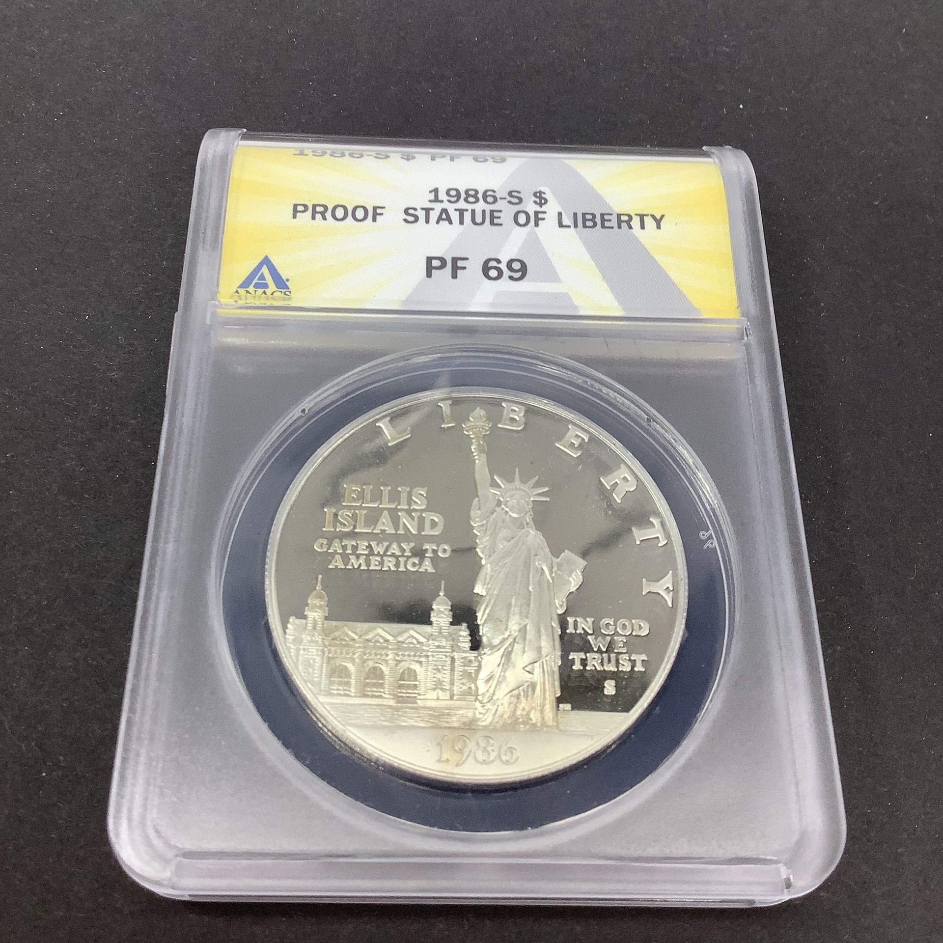 Liberty Proof Statue Of Liberty 1986-S PF69