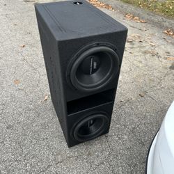 12” Subwoofer Amp Set 