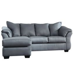 Darcy Steel Sofa Chaise

