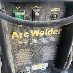 Arc Welder, Battery Charger,  and Stand