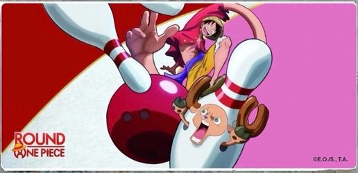 One Piece x Round 1 Playmat Luffy & Chopper Exclusive