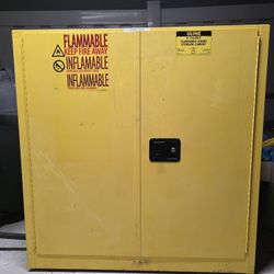 ULINE Flammable Liquid Storage Cabinet H-1563M-Y