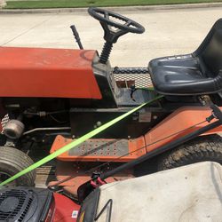 Old Riding Lawn Mower