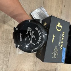 Okuma Makaira 20 Matte Black Tuna Reel