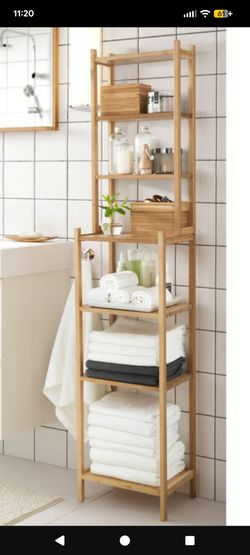 Ikea RÅGRUND
Shelf unit, bamboo, 13 "
