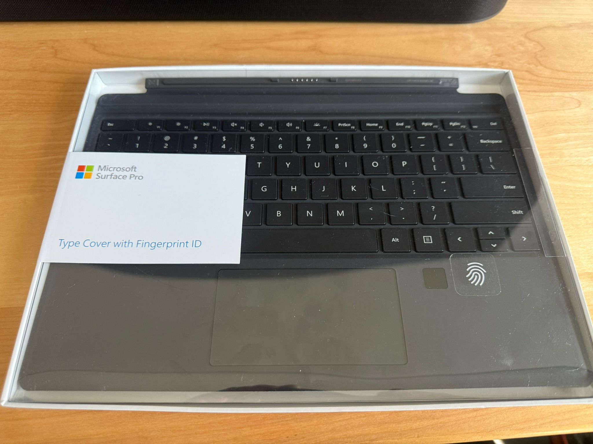 Microsoft Surface Pro Type Cover w/ Fingerprint ID – Brand New (Model 1755)