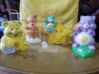 CARE BEAR CERAMIC COLLECTIBLES