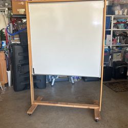 White Board On Wheels