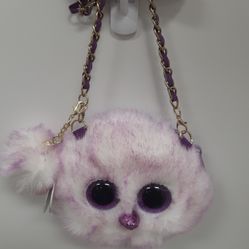 Purple Ty Beanie Baby Purse “kenya” 