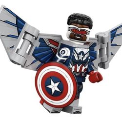 LEGO Marvel Series 1: Captain America Falcon Minifigure