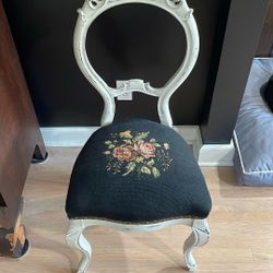 Antique Needlepoint Chair