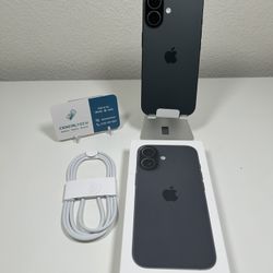 iPhone 16 256gb Unlocked 100%🔋Health Opened Box #0257