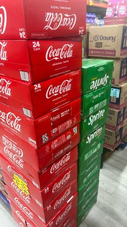 Coca-Cola Original Taste 24-Can Case. Sprit and Pepsi .