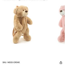 Rave Wonderland Teddy Bear Bag