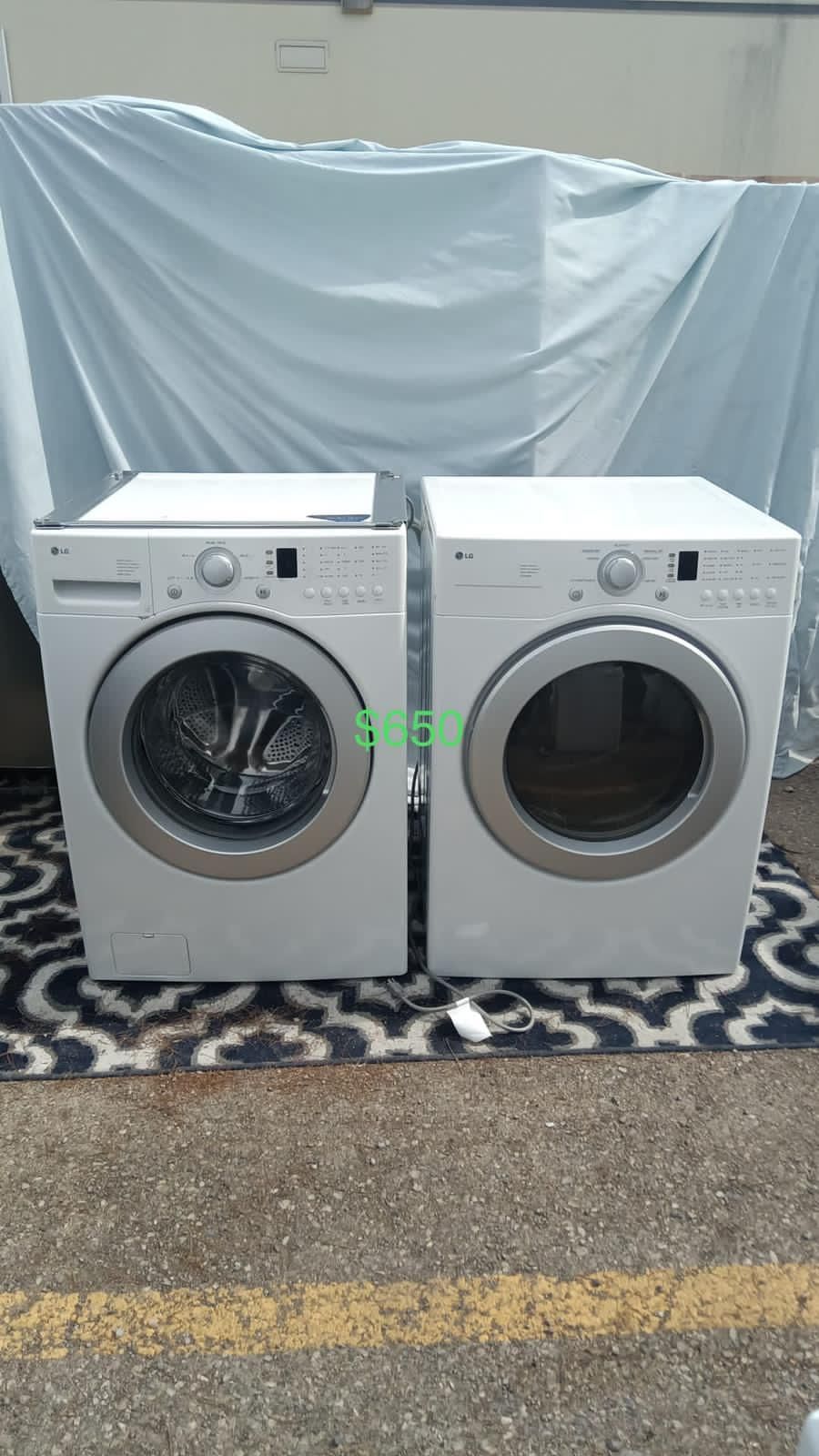 Beautiful LG Washer And LG Gas Dryer. Beautiful