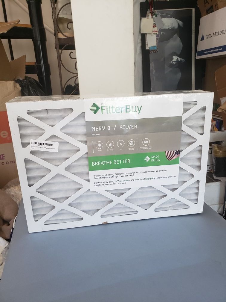 Merv 8 air filterbuy silver 14x20x1