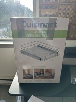 Cuisinart sliding under shelf organizer 14"