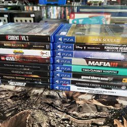 PS4 Games *PRICES IN DESCRIPTION PLEASE READ*