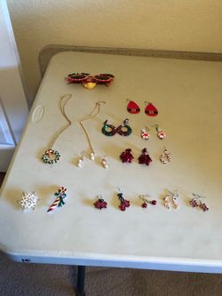 Earrings, Necklaces, Pendants, & Eye Glasses $2. Ea.