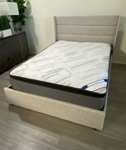 Full Bed Frame And Mattress