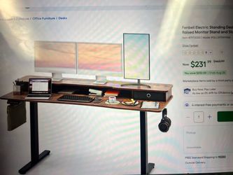 Electric desk