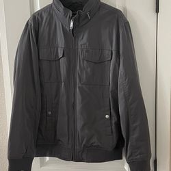 Dockers Men’s Quilted Lined Flight Bomber Jacket 