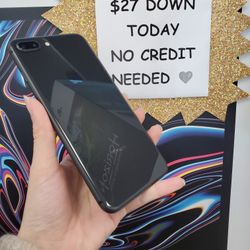 Apple IPhone 8 Plus T-MOBILE 64GB - $25 Down Today, No Credit Required