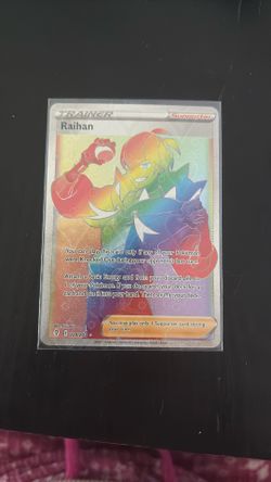 Raihan Pokemon Card 
