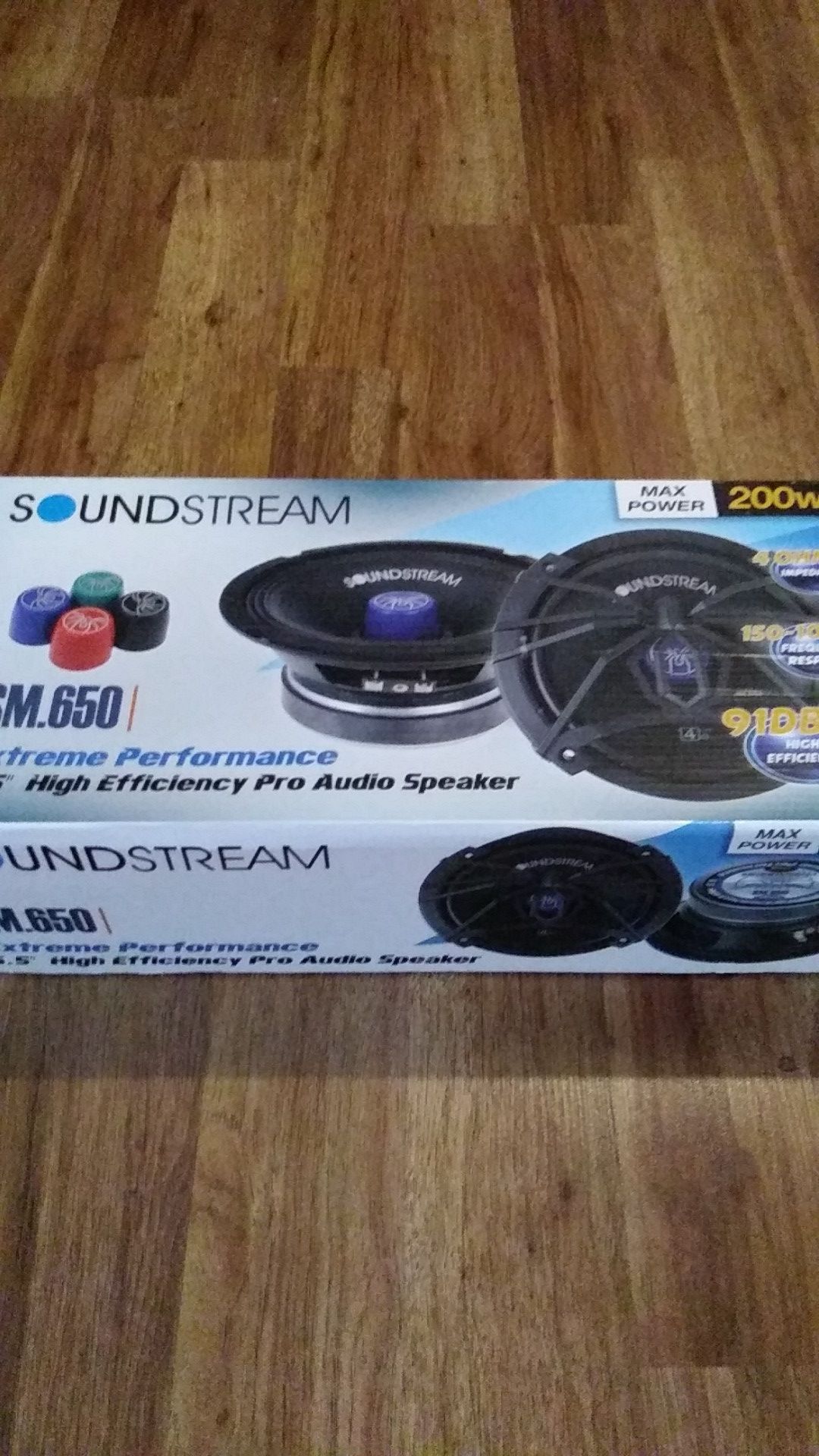 Soundstream sm650 pro speakers 6.5 speakers