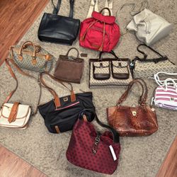 Handbags Backpacks Leather Purses/Crossbody Bags